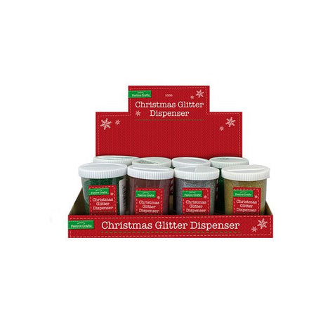 Christmas Glitter Dispenser 100g - EuroGiant