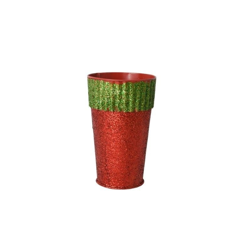 Christmas Glittered Bucket - EuroGiant