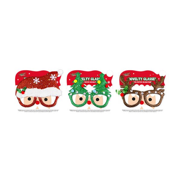 Novelty santa glasses online