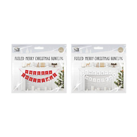 Christmas Party Foiled Merry Christmas - EuroGiant
