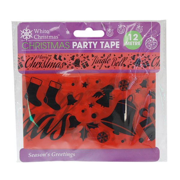 Christmas Party Tape 12 Metre - EuroGiant