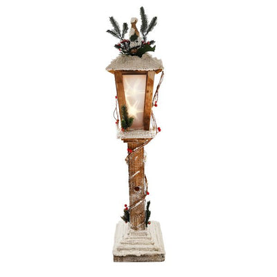 Christmas Wooden Led Lamp Post 85cm - EuroGiant