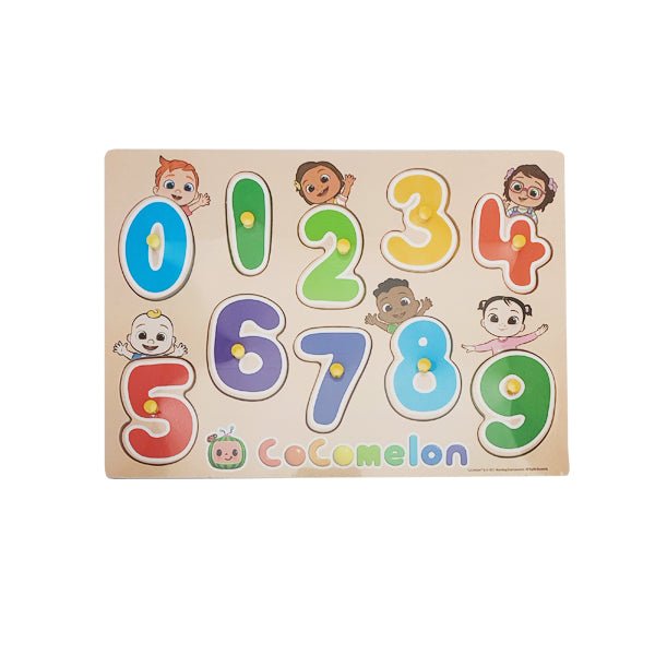 Cocomelon Number Peg Board - EuroGiant