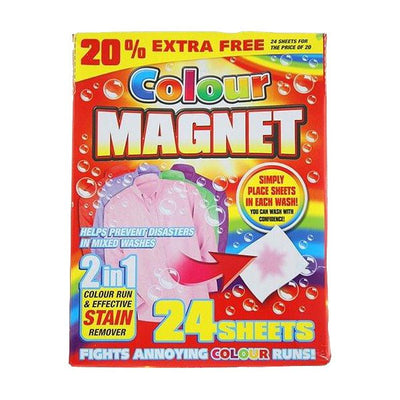 Colour Magnet 24 Sheets - EuroGiant