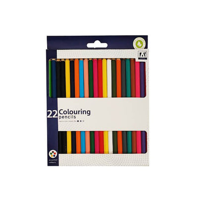 Colouring Pencils 22PK - EuroGiant