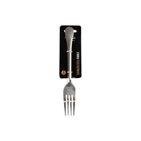 Cooke & Miller Forks Stainless Steel 4 P - EuroGiant