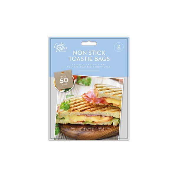 Cooke & Miller Non Stick Toastie Bags 2 - EuroGiant