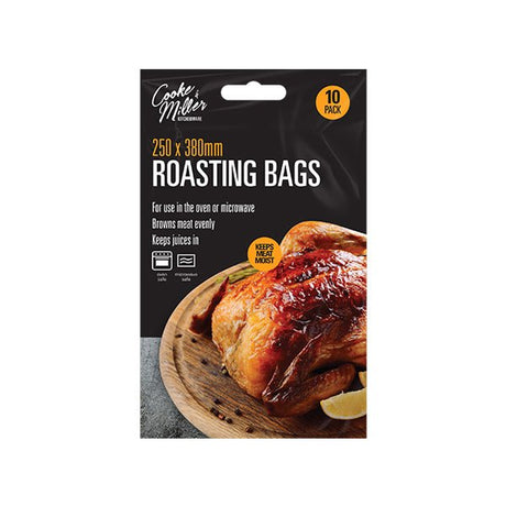 Cooke & Miller Roasting Bags 10 Pack - EuroGiant