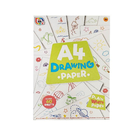 Craft Hub A4 Drawing Paper White 60 Shee - EuroGiant