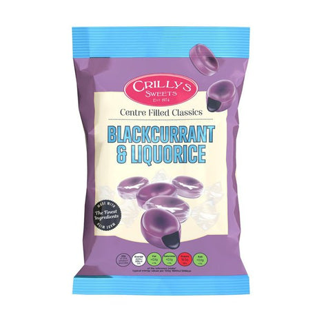 Crillys Blackcurrant & Liquorice 130G - EuroGiant