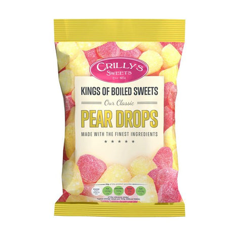 Crillys Pear Drops 150g - EuroGiant