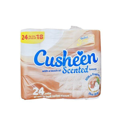 Cusheen Toilet Tissue Scented 24 Pk - EuroGiant