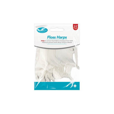 Denta Glo Floss Harps 32 Pack - EuroGiant