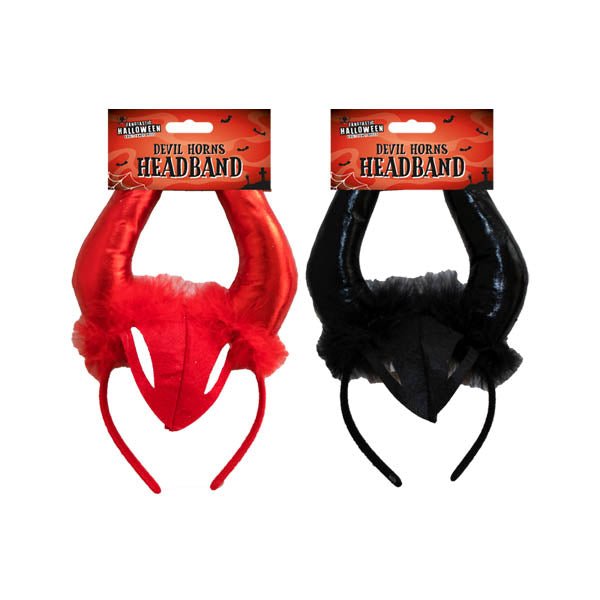 Devil Horns Headband Adult - EuroGiant