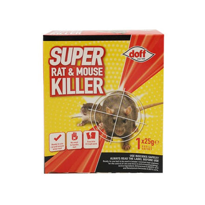 Doff Super Rat & Mouse Killer 25g - EuroGiant