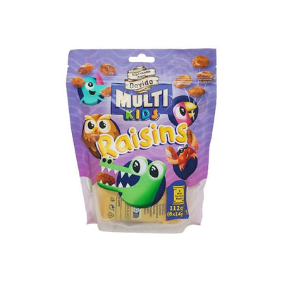 Dovido Multi Kids Raisins 8 Pack 112g - EuroGiant