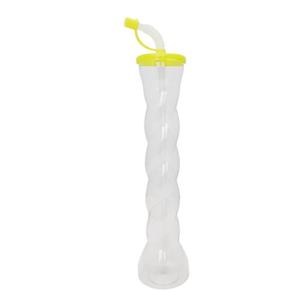 Drinking Bottle Swirl With Straw - EuroGiant