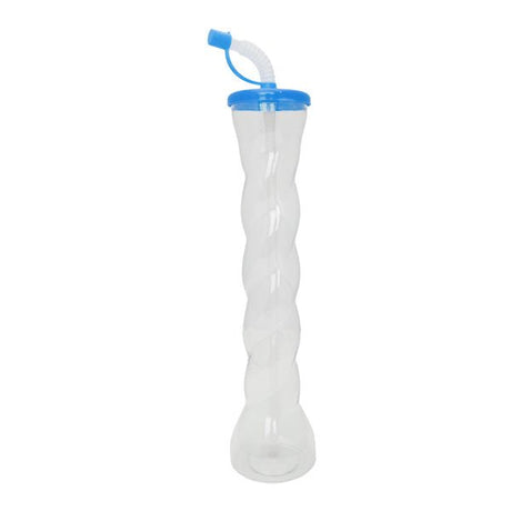 Drinking Bottle Swirl With Straw - EuroGiant