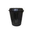 Drum Bin With Lid Black 40 Litre - EuroGiant