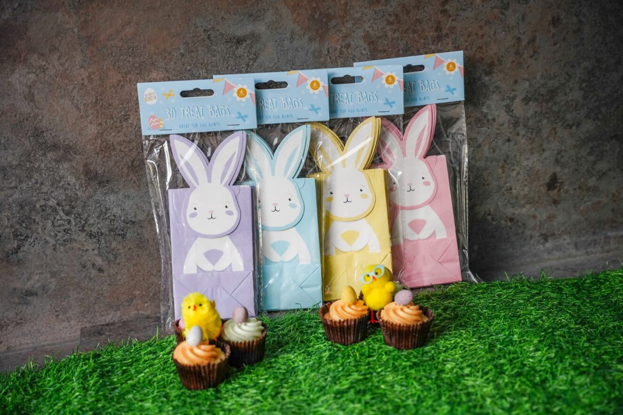 Easter 3D Treat Bags 5PK - EuroGiant