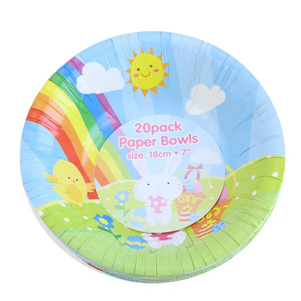 Easter Bowls 20 Pk - EuroGiant