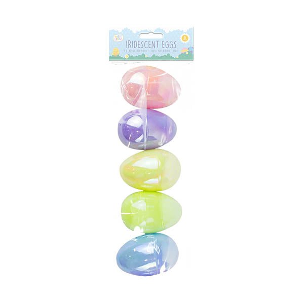 Easter Iridescent Eggs 5PK - EuroGiant