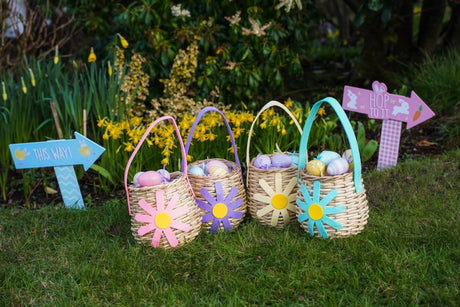 Easter Woven Daisy Basket - EuroGiant