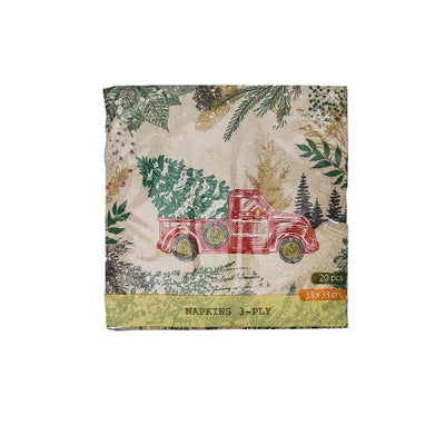 Eco Friendly Christmas Napkins - EuroGiant