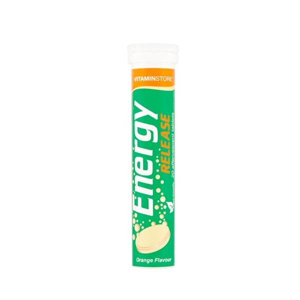 EFFERVESCENT ENERGY TABS ORANGE 20 PK - EuroGiant