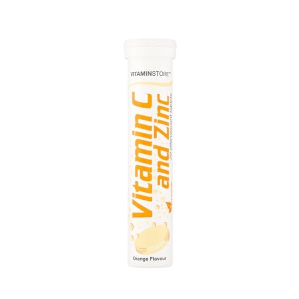 Effervescent Vitamin C & Zinc Tablets 20 - EuroGiant