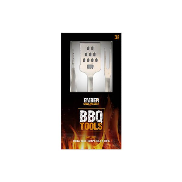 Ember Grill Master Bbq Tools 3 Pack - EuroGiant