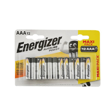 Energiser Alkaline Aaa Battery 12 Pk - EuroGiant