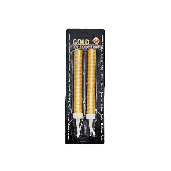 Esco Party Gold Ice Fountain 2 Pack - EuroGiant