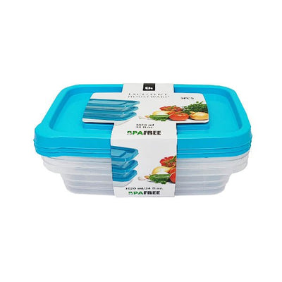 Excellent Storage Box 1020ml 3 Pack - EuroGiant