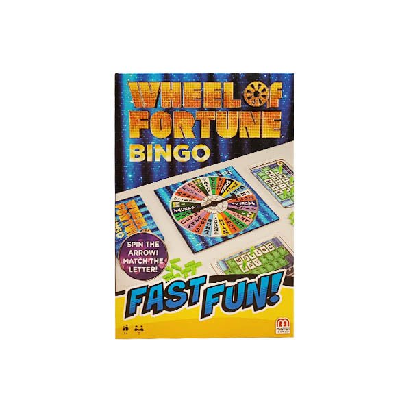 Fast Fun Wheel Of Fortune Bingo Game - EuroGiant