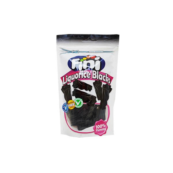 Fini Liquorice Blacks 180g - EuroGiant