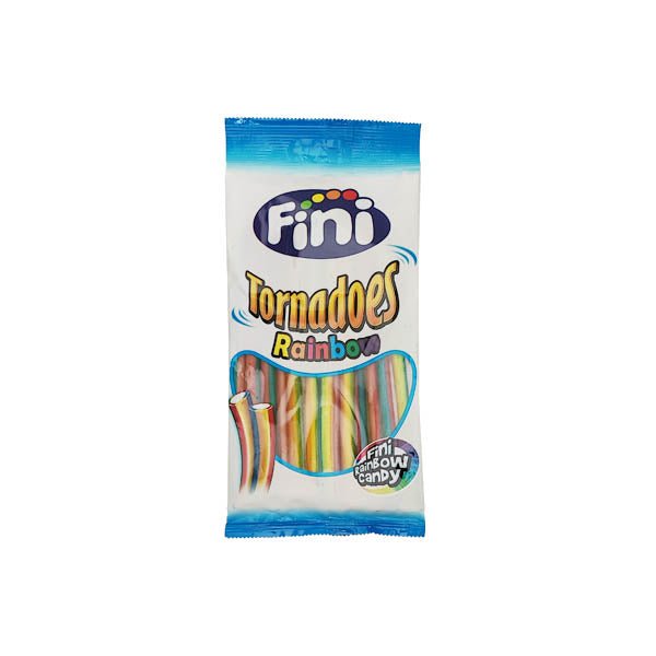 Fini Tornadoes Rainbow Candy 200g - EuroGiant