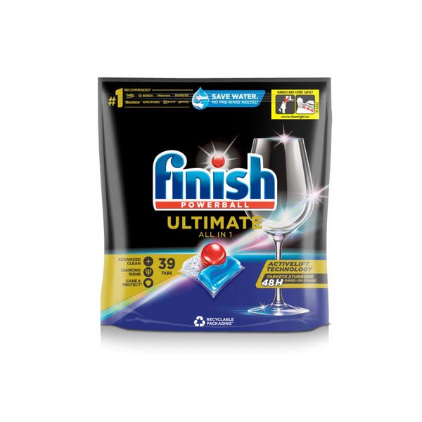 Finish Powerball Ultimate Lemon 39 Tabs - EuroGiant