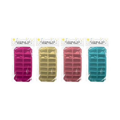 Flexible Silicone Ice Cube Tray - EuroGiant
