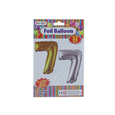 Foil Balloon 32 Inch Number 7 - EuroGiant