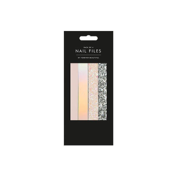 Forever Beautiful Nail Files 4 Pack - EuroGiant