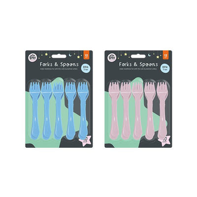 Forks + Spoons 12PK - EuroGiant