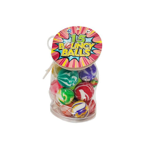 Fun Hub Bouncy Balls 15 Pack - EuroGiant