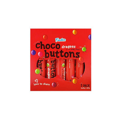 Fundiez Choco Buttons 25g 5 Pack - EuroGiant