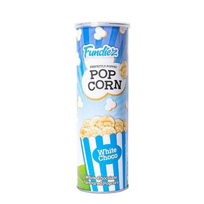 Fundiez White Choco Popcorn Tube 70g - EuroGiant