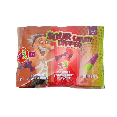 Funlab Sour Candy Dipper 20g 4 Pack - EuroGiant