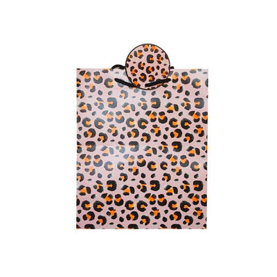 Gift Maker Gift Bag Leopard Print Medium - EuroGiant