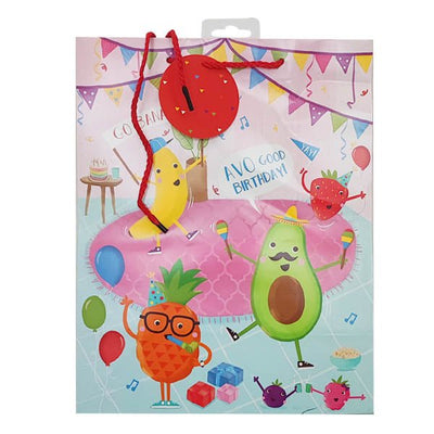 Gift Maker Gift Bag Party Fruits X Large - EuroGiant