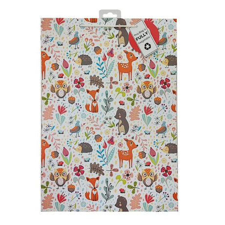 Gift Maker Gift Bag Woodland Animals Xl - EuroGiant