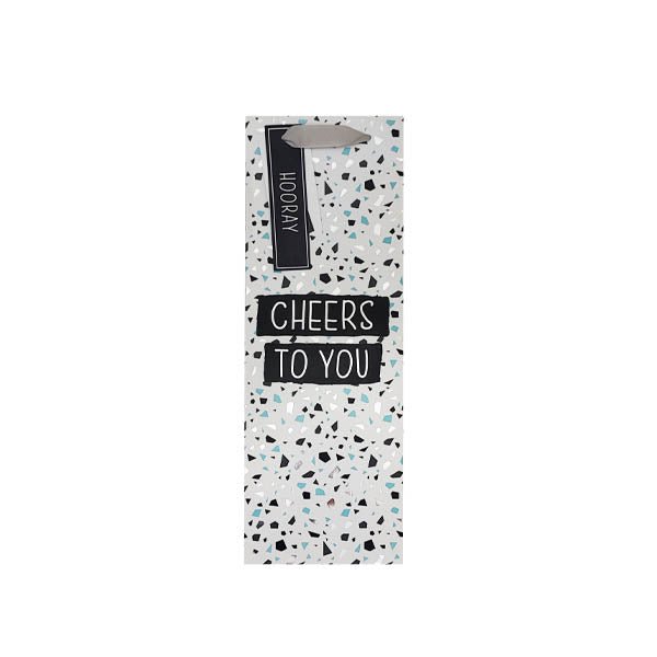 Gift Maker Terrazzo Bottle Bag - EuroGiant